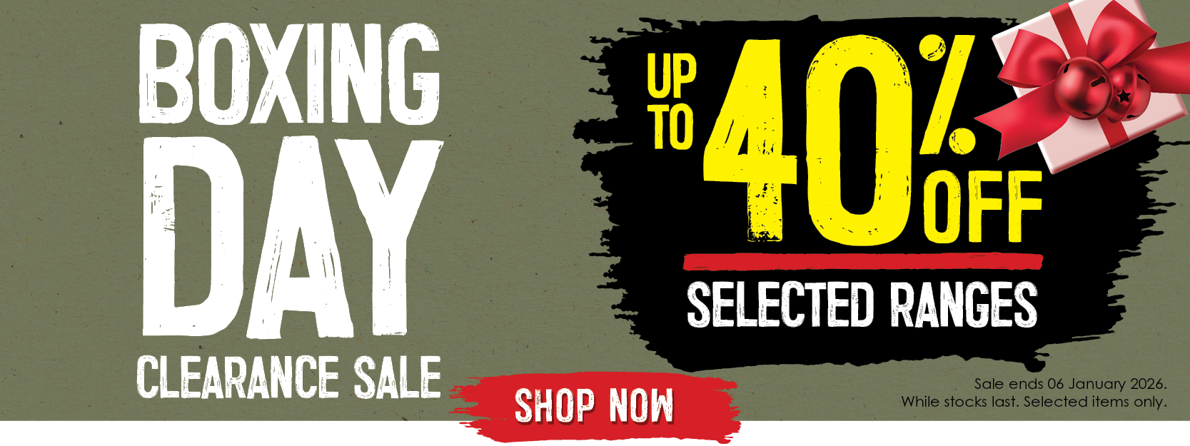 Boxing Day Clearance Sale | Shop Now